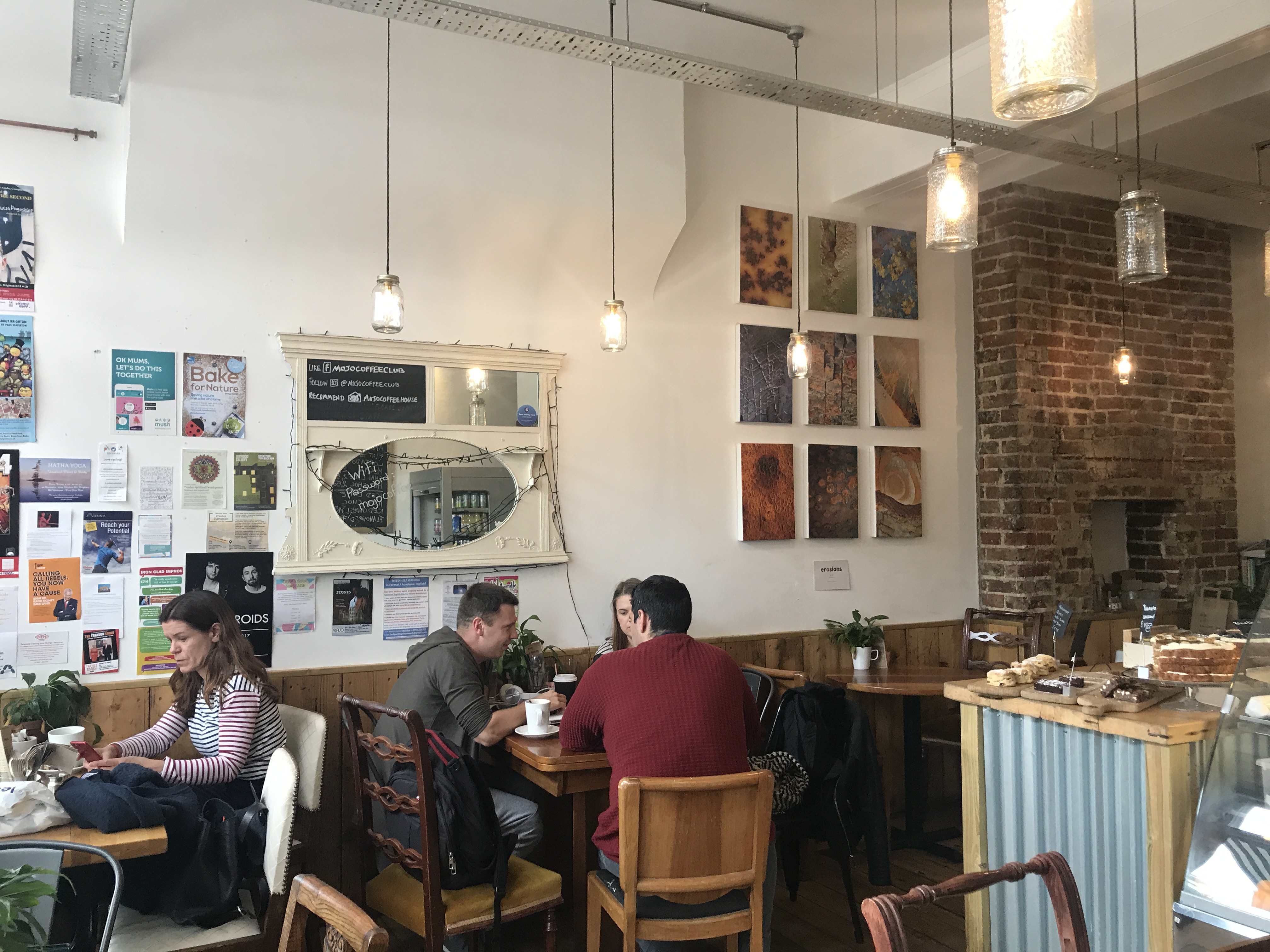 The interior front of Mojo 