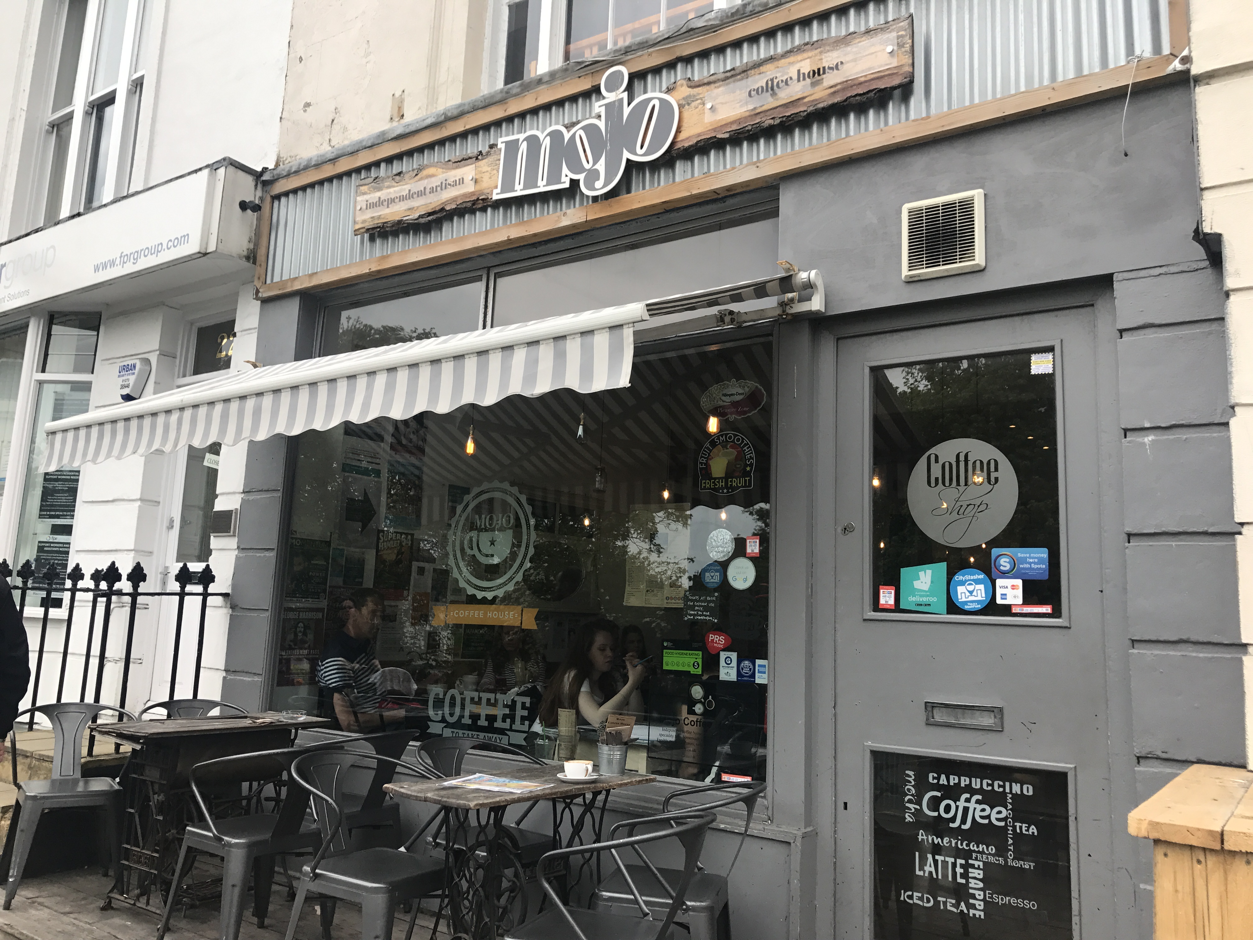 Mojo's Queens Road store front