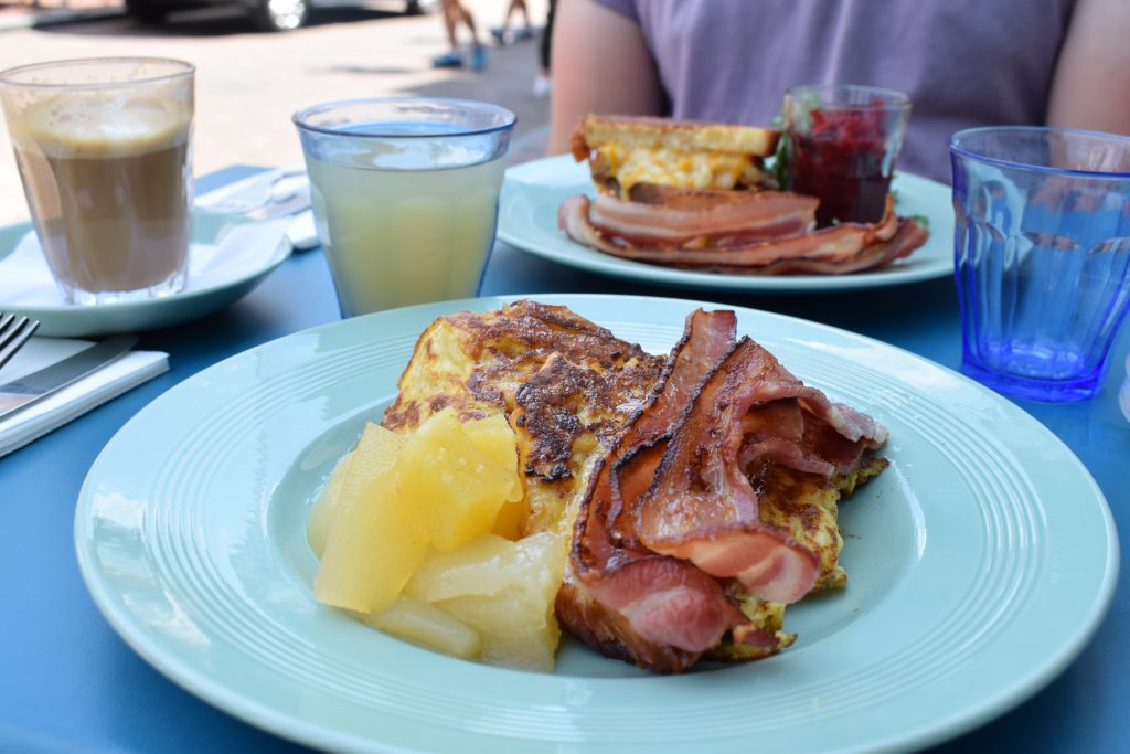 Croissant French toast at Sugardough