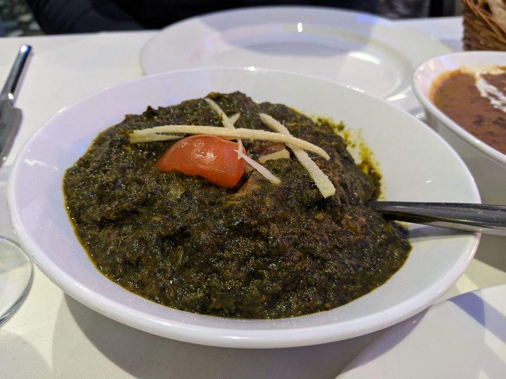 Saag gosht